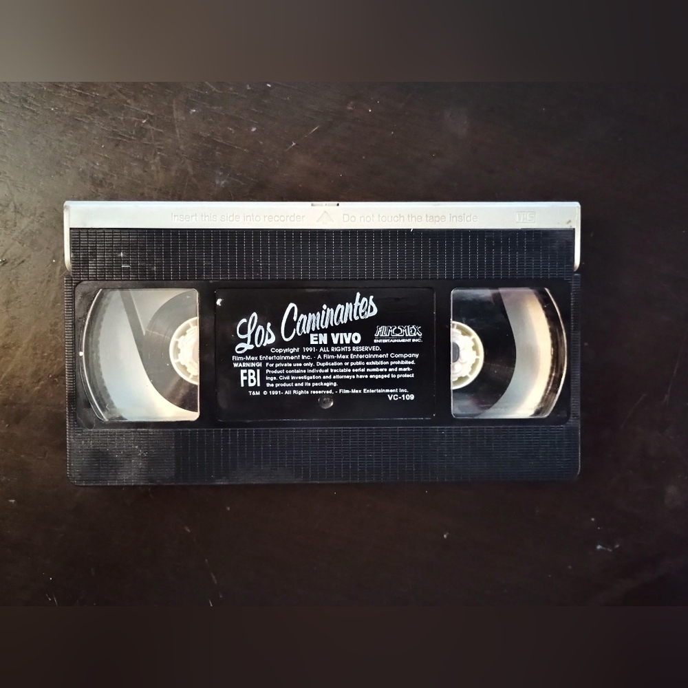 Vintage Los Caminantes 1991 VHS Tape